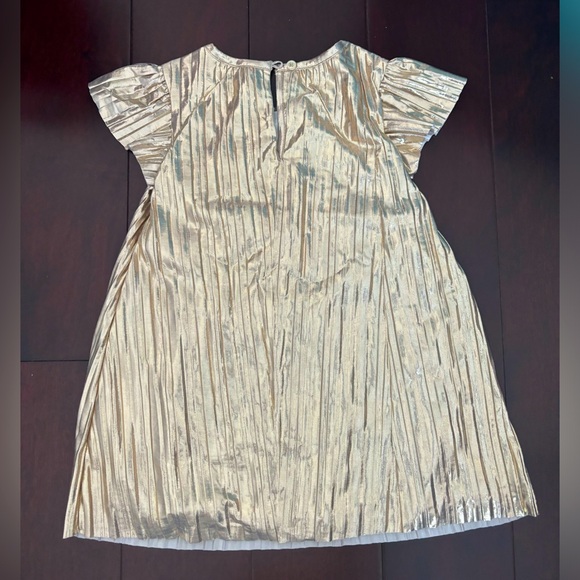 Oshkosh Gold chrome toddler dress. 2T - Picture 2 of 2